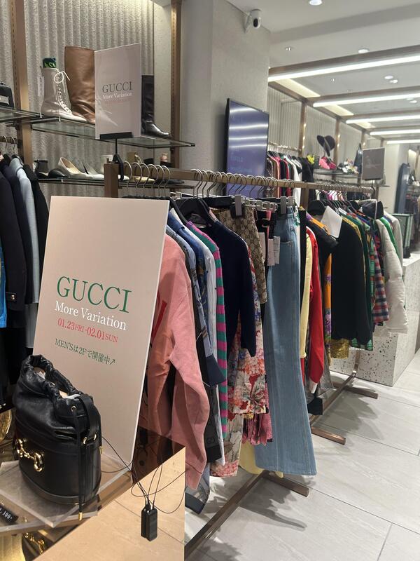 gucci ポップアップ