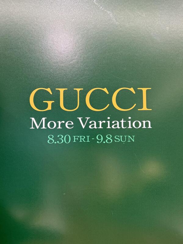 gucci ポップアップ