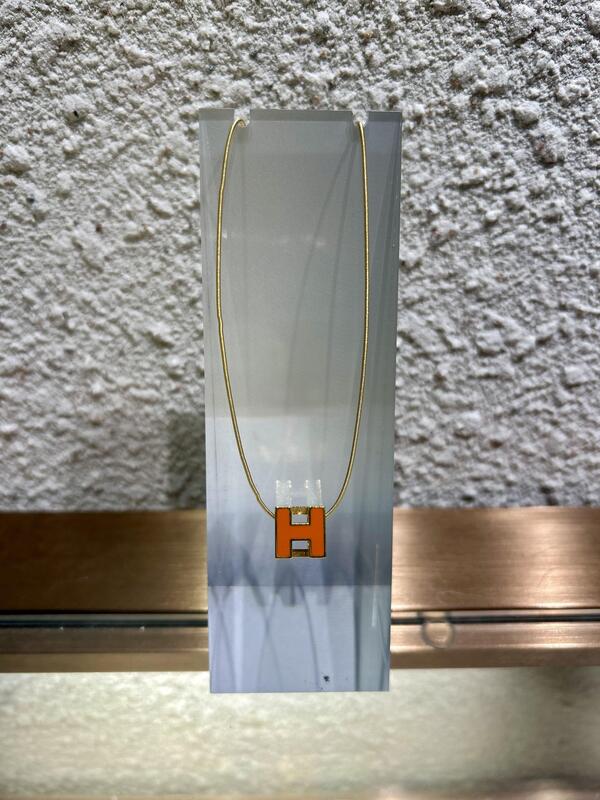 HERMES カージュドアッシュネックレス