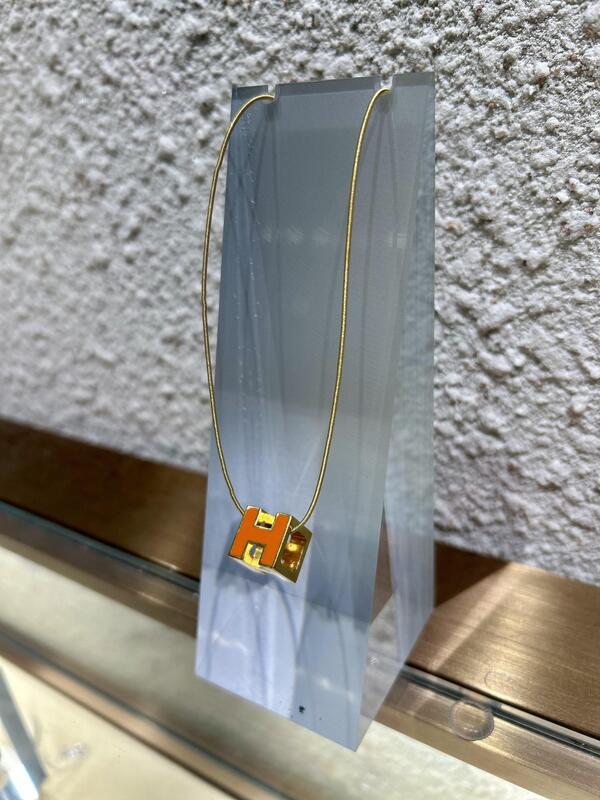 HERMES カージュドアッシュネックレス