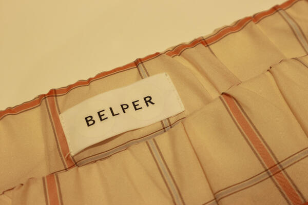 BELPER チェックスカート