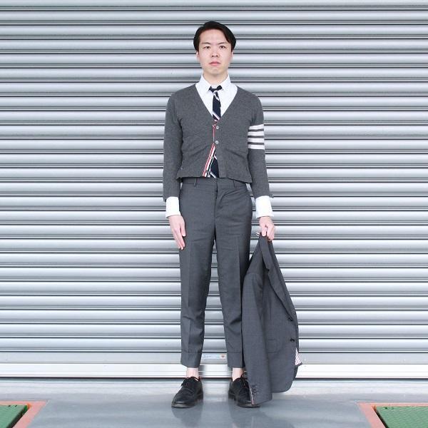 THOM BROWNE カーディガン