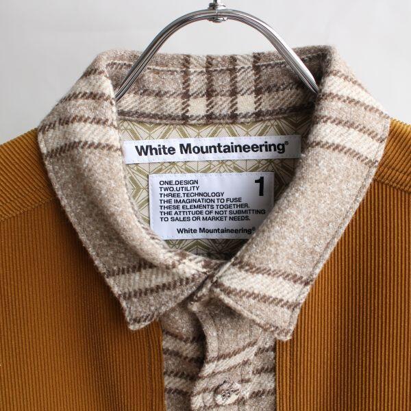 White Mountaineering チェックシャツ