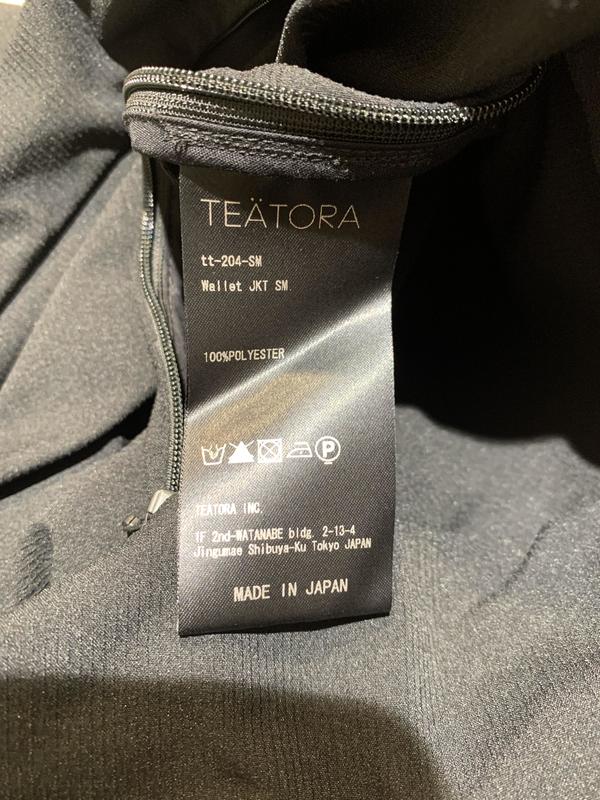 TEATORA ジャケット