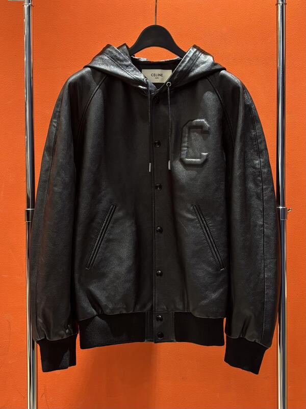 CELINE レザーブルゾン 1.jpeg