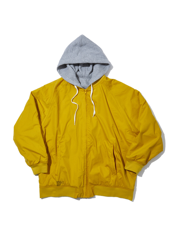 Fresh Service SWEAT HOODED SWING TOP