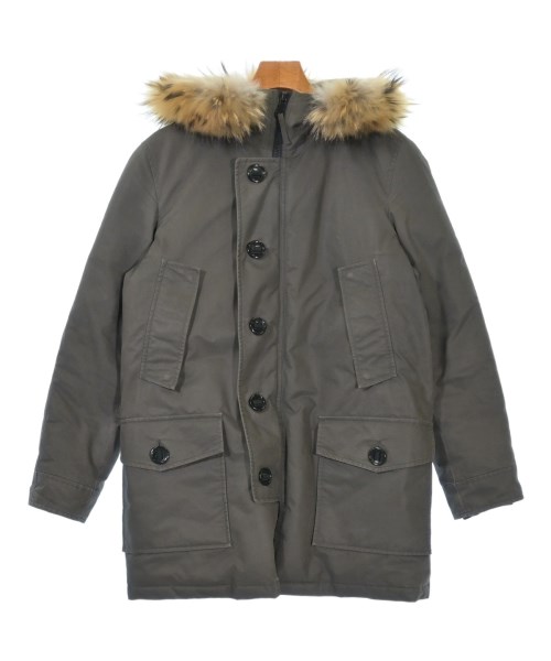 BEAMS(ビームス)ダウンコート 茶 サイズ:M/2200622979014