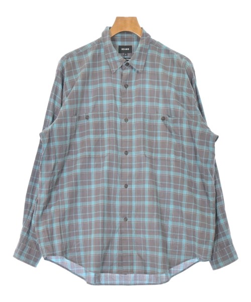 BEAMS(ビームス)カジュアルシャツ 青 サイズ:M/2200661071069