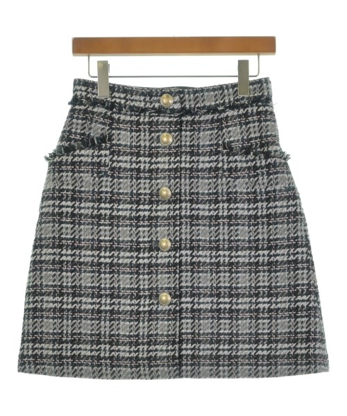 JILLSTUART(ジルスチュアート)ひざ丈スカート グレー サイズ:4(XL位)/2200573211041