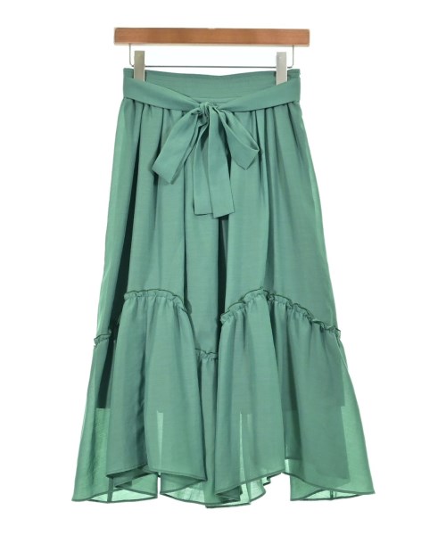 JILLSTUART(ジルスチュアート)ロング・マキシ丈スカート 緑 サイズ:0(XS位)/2200533620296
