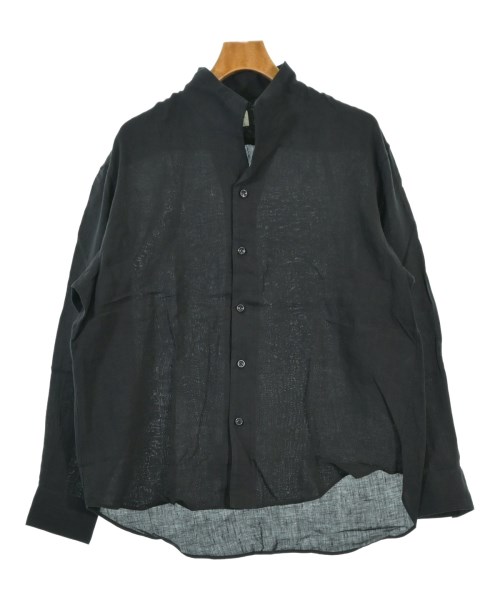 EDIFICE(エディフィス)カジュアルシャツ 黒 サイズ:L/2200653435282