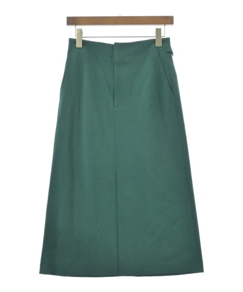 MACPHEE(マカフィー)ロング・マキシ丈スカート 緑 サイズ:36(M位)/2200637506090