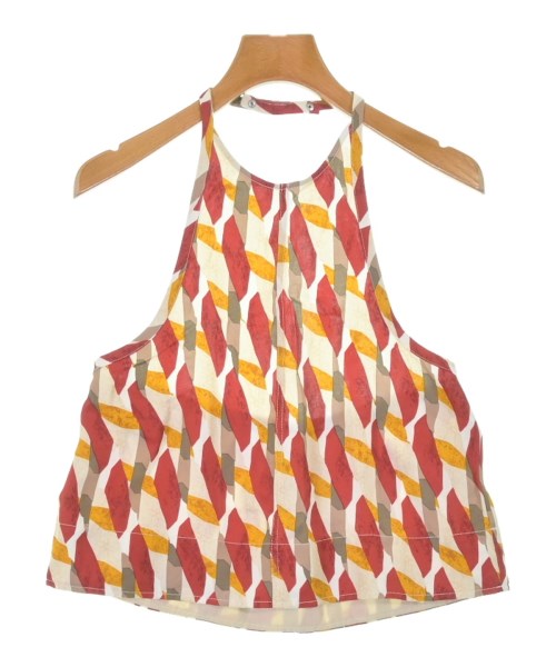 MACPHEE(マカフィー)ブラウス 赤 サイズ:36(M位)/2200614815115