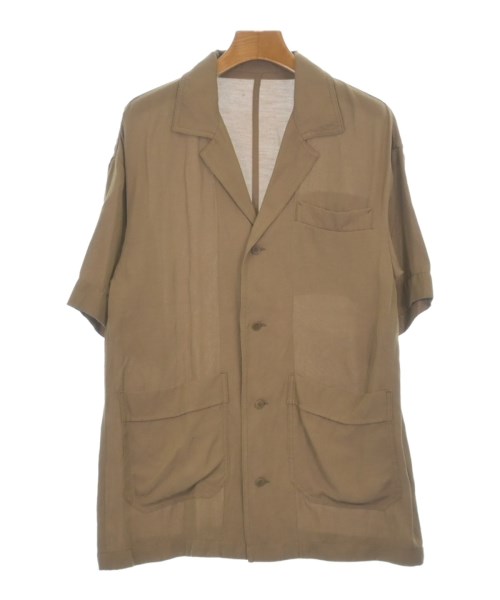 MACPHEE(マカフィー)カジュアルシャツ 茶 サイズ:36(M位)/2200614399097