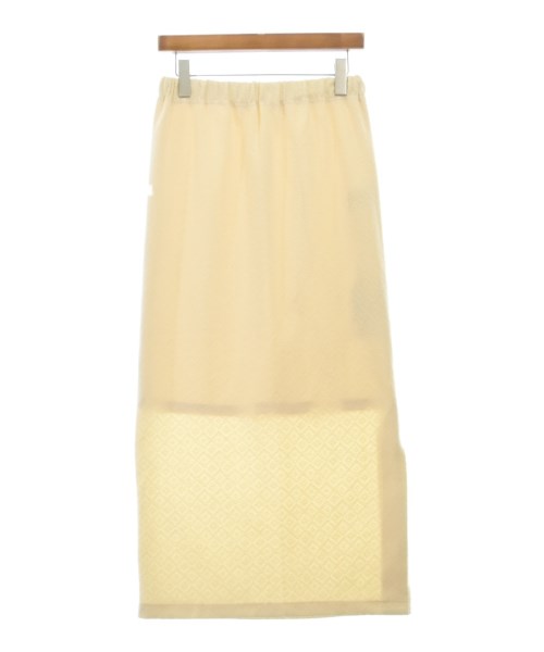 MACPHEE(マカフィー)ロング・マキシ丈スカート 白 サイズ:36(M位)/2200597722028