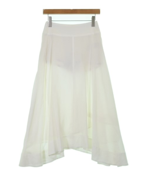 MACPHEE(マカフィー)ロング・マキシ丈スカート 白 サイズ:34(S位)/2200606035040