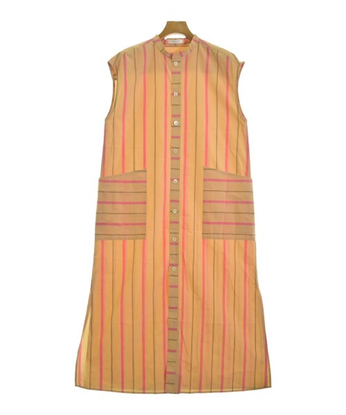 MACPHEE(マカフィー)シャツワンピース ベージュ サイズ:36(M位)/2200649180080