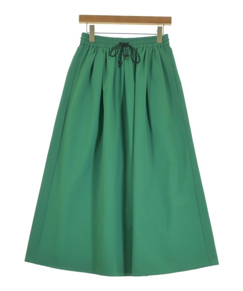 MACPHEE(マカフィー)ロング・マキシ丈スカート 緑 サイズ:36(M位)/2200633291662