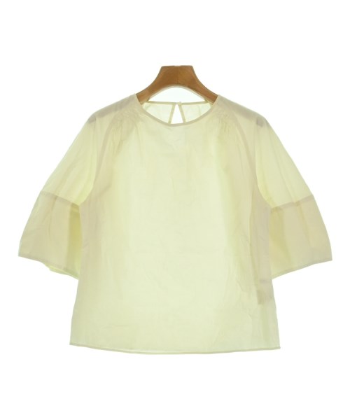 MACPHEE(マカフィー)ブラウス 黄 サイズ:36(M位)/2200648543022