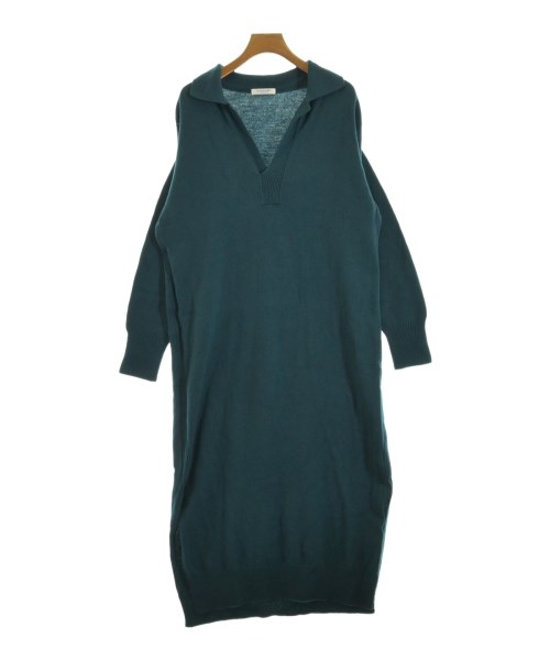 MACPHEE(マカフィー)ワンピース 青 サイズ:36(M位)/2200643656024