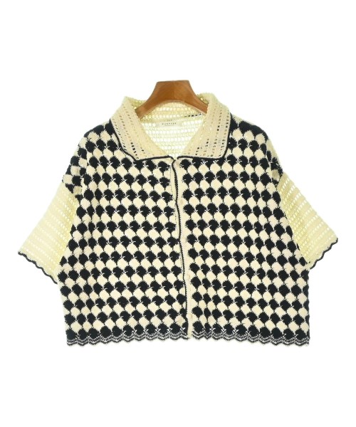 MACPHEE(マカフィー)カーディガン 白 サイズ:S/2200692236079