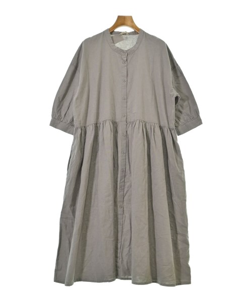 Samansa Mos2(サマンサモスモス)シャツワンピース グレー サイズ:F/2200667384026