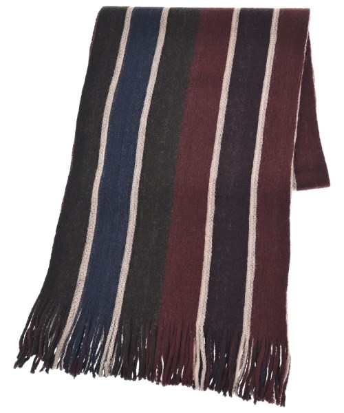 MEN'S MELROSE(メンズ　メルローズ)マフラー 赤 サイズ:-/2200654829028