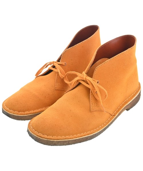 clarks(クラークス)ブーツ オレンジ サイズ:7 1/2(25.5cm位)/2200672149016