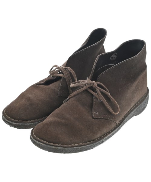 clarks(クラークス)ブーツ 茶 サイズ:8 1/2(26.5cm位)/2200647691014