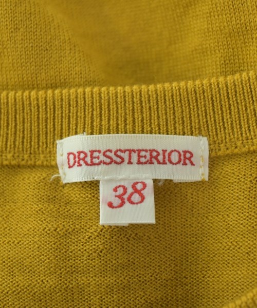 DRESSTERIOR（ドレステリア）カーディガン 黄 サイズ:38(M位) レディース/2200715752012