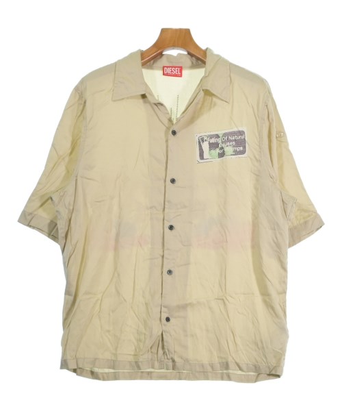 DIESEL(ディーゼル)カジュアルシャツ ベージュ サイズ:50(XL位)/2200639855042