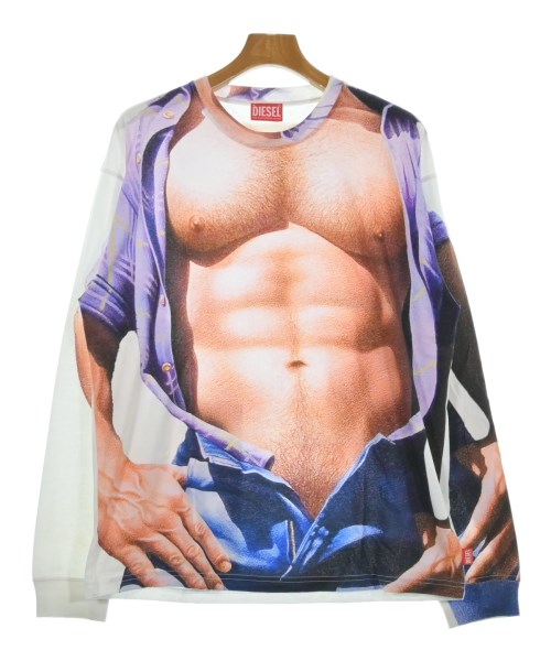 DIESEL(ディーゼル)Tシャツ・カットソー 白 サイズ:M/2200639855080