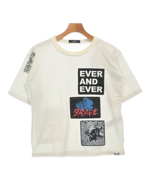 DIESEL(ディーゼル)Tシャツ・カットソー 白 サイズ:XS/2200598107121