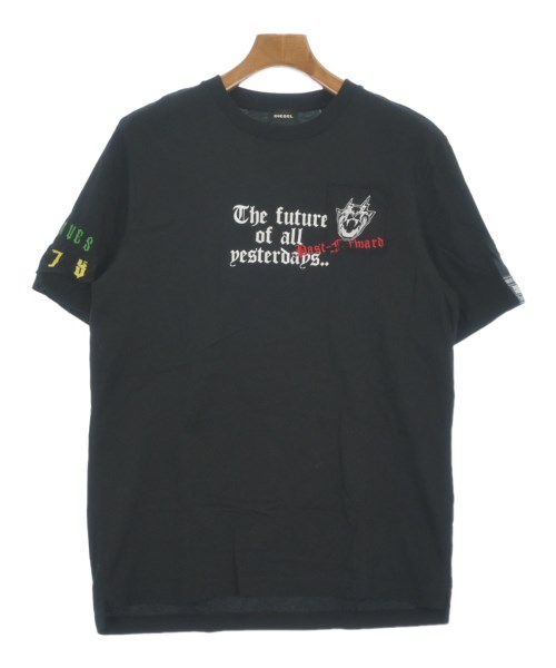 DIESEL(ディーゼル)Tシャツ・カットソー 黒 サイズ:M/2200626233037