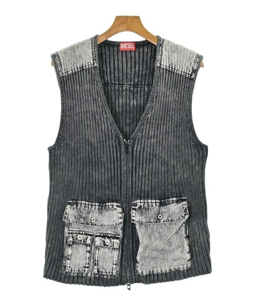 DIESEL(ディーゼル)ベスト グレー サイズ:M/2200626993023