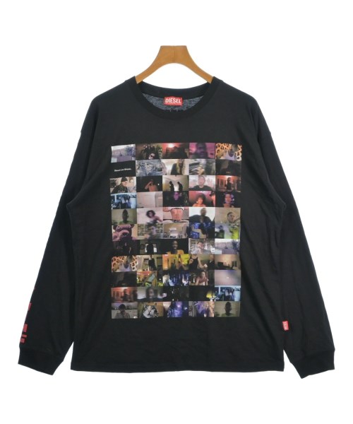 DIESEL(ディーゼル)Tシャツ・カットソー 黒 サイズ:M/2200600947028