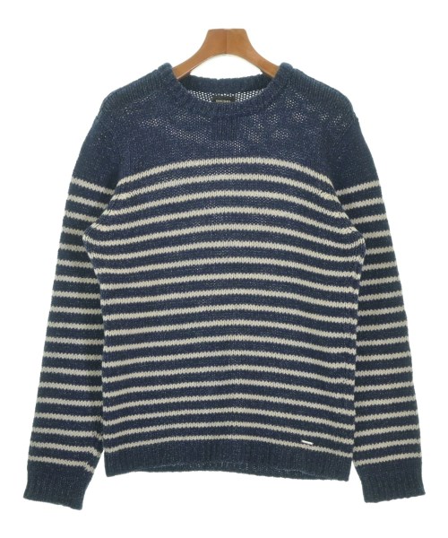 DIESEL(ディーゼル)ニット・セーター 紺 サイズ:M/2200625981786