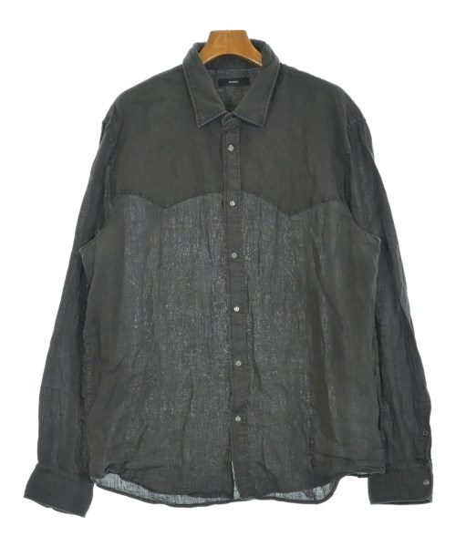 DIESEL(ディーゼル)カジュアルシャツ グレー サイズ:XXL/2200650370036