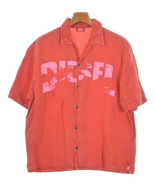 DIESEL(ディーゼル)カジュアルシャツ 赤 サイズ:M/2200667996045
