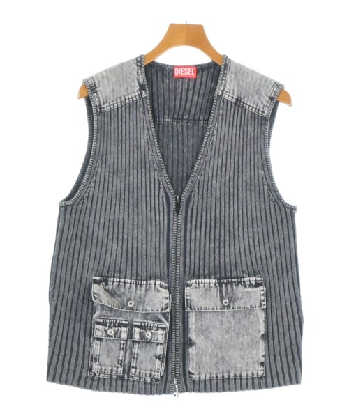 DIESEL(ディーゼル)ベスト グレー サイズ:S/2200685855157