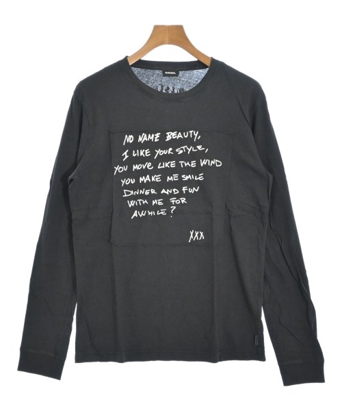 DIESEL(ディーゼル)Tシャツ・カットソー 黒 サイズ:M/2200684878201