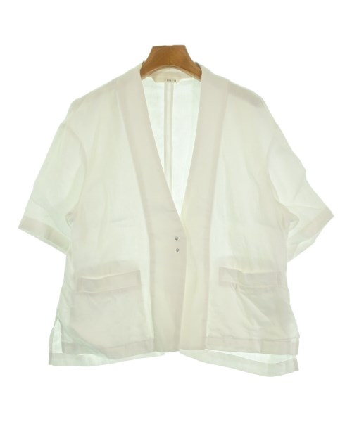 Rouge vif(ルージュヴィフ)ノーカラージャケット 白 サイズ:F/2200649393022