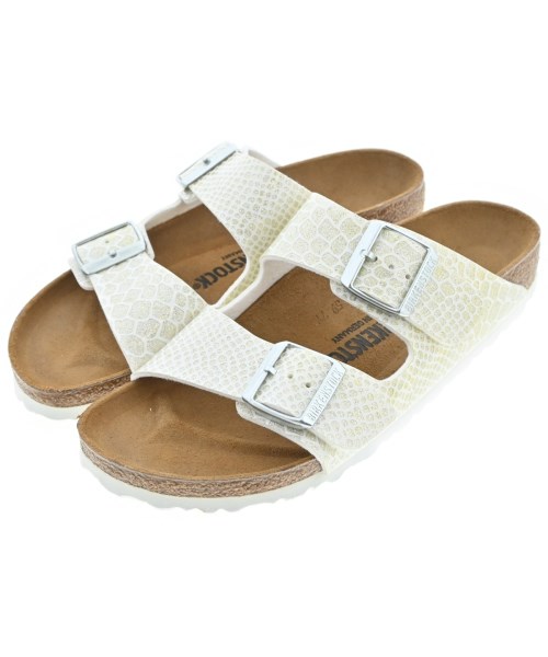 BIRKENSTOCK(ビルケンシュトック)サンダル 白 サイズ:25cm/2200657961190