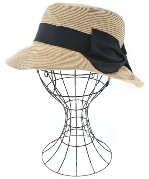 kate spade new york(ケイトスペードニューヨーク)ストローハット ベージュ サイズ:52-56/2200678477304