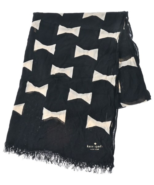 kate spade new york(ケイトスペードニューヨーク)ストール 黒 サイズ:-/2200660265087