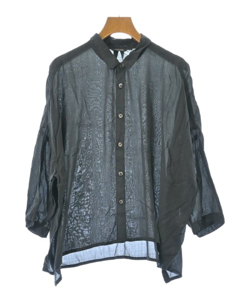 pas de calais(パドカレ)カジュアルシャツ 黒 サイズ:36(S位)/2200666583079