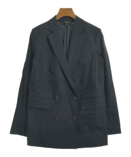Theory(セオリー)カジュアルジャケット 紺 サイズ:00(XS位)/2200586580035