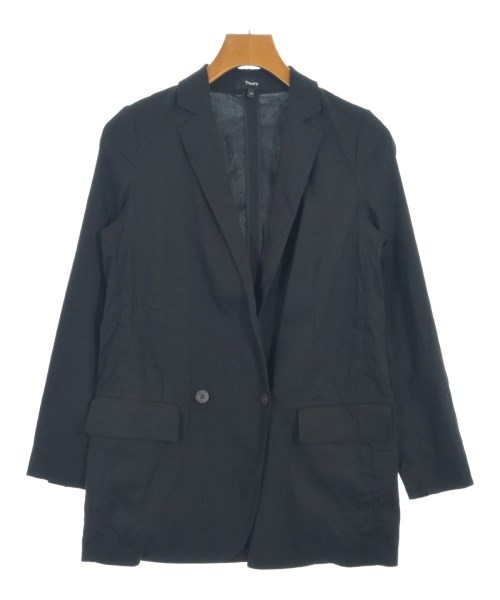 Theory(セオリー)テーラードジャケット 黒 サイズ:00(XS位)/2200592249056