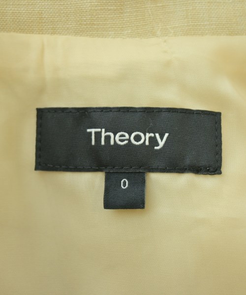 Theory（セオリー）テーラードジャケット ベージュ サイズ:0(S位) レディース/2200708821046