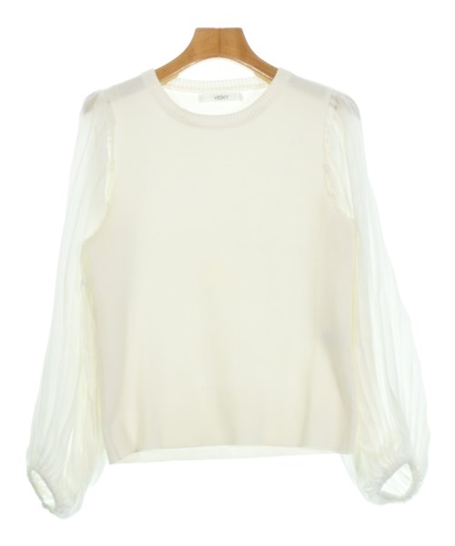 VICKY(ヴィッキー)ニット・セーター 白 サイズ:2(M位)/2200660145112